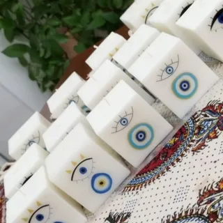 شمع مکعبی چشم زخم