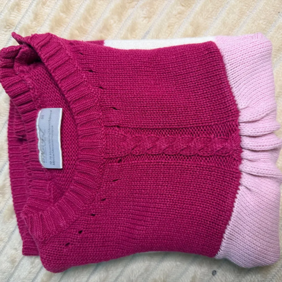 پیراهن بافت دخترانه