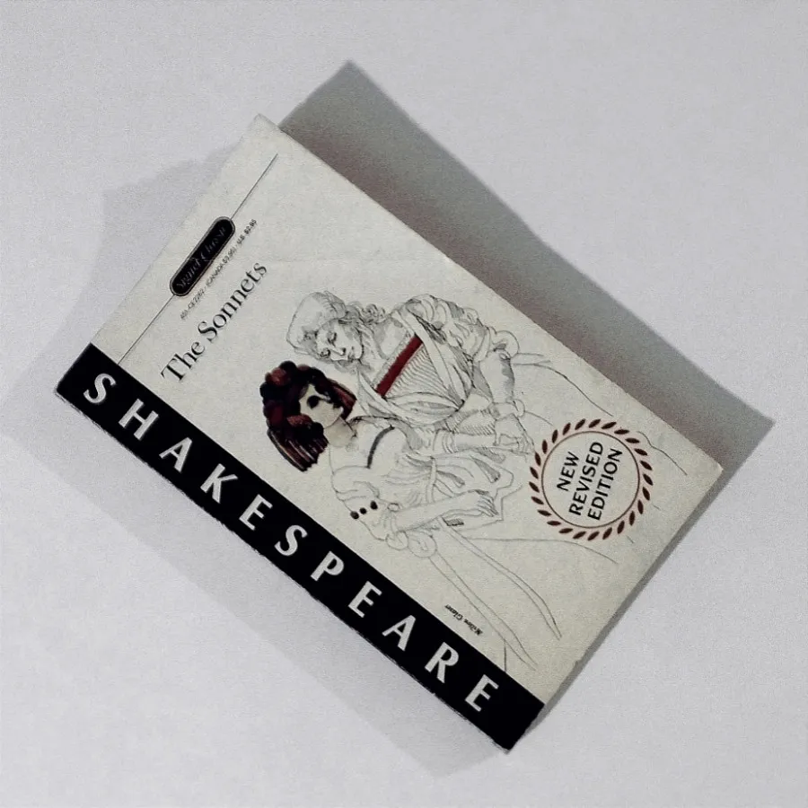کتاب شعر شکسپیر