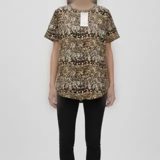 تیشرت پلنگی زارا