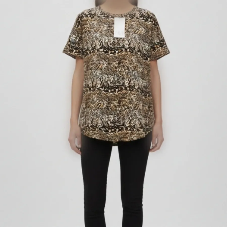 تیشرت پلنگی زارا