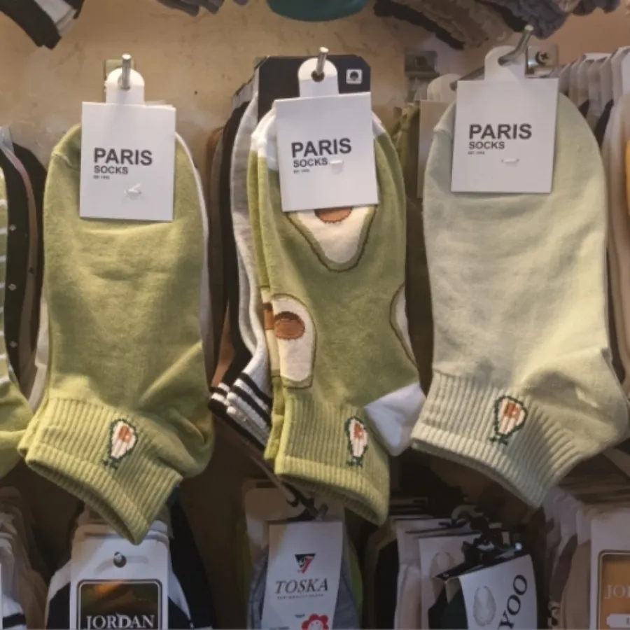 جوراب نیم ساق آووکادو