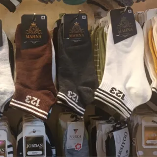 جوراب نیم ساق 123