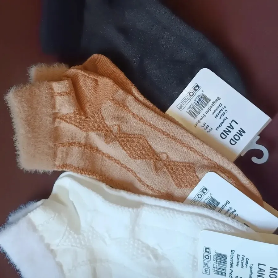 جوراب نیم ساق لبه موهر