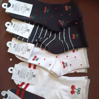 جوراب نیم ساق البالویی