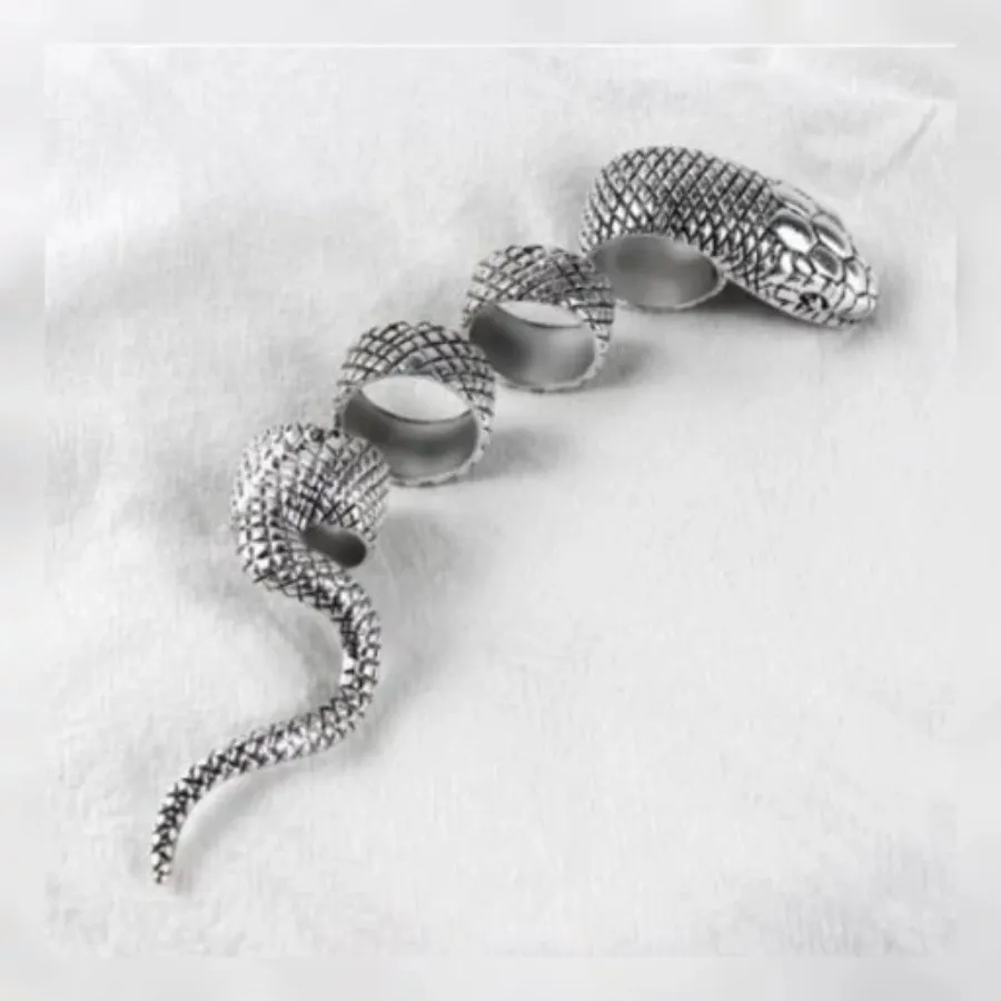 پک انگشتر طرح مار