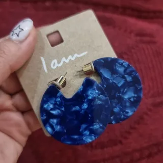 گوشواره وارداتی سورمه ای