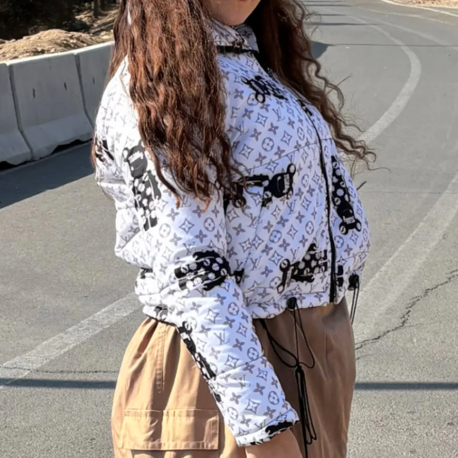 کاپشن باکسی و دامن کارگو