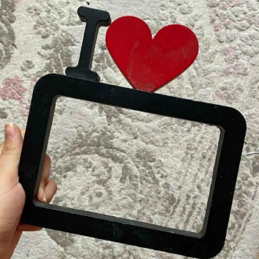 قاب عکس طرح لاو قلب