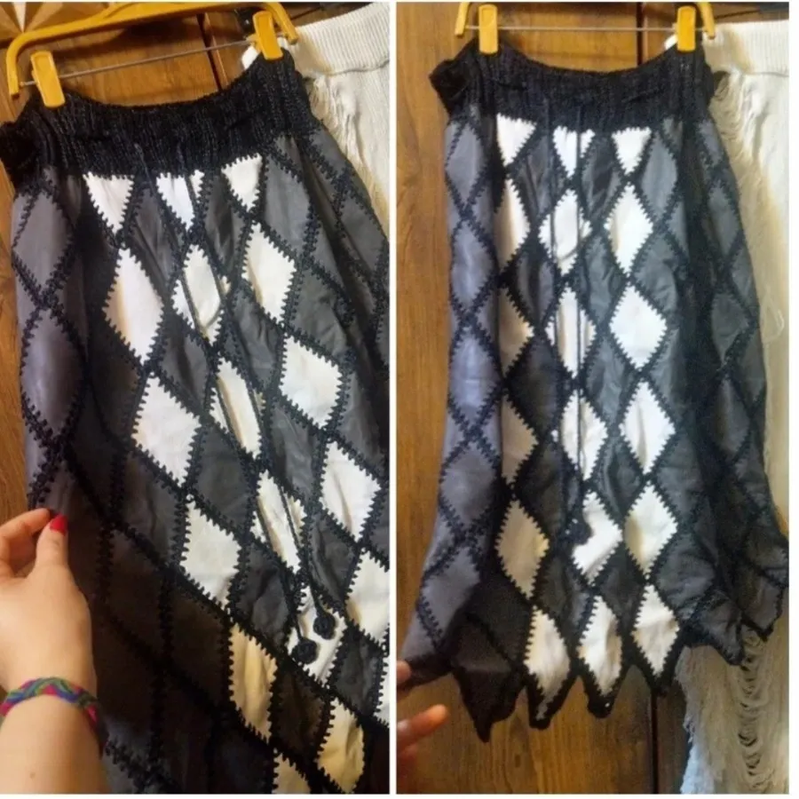 دامن کابویی چرم