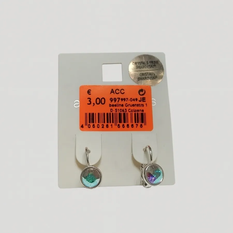 گوشواره 7رنگ سواروسکی