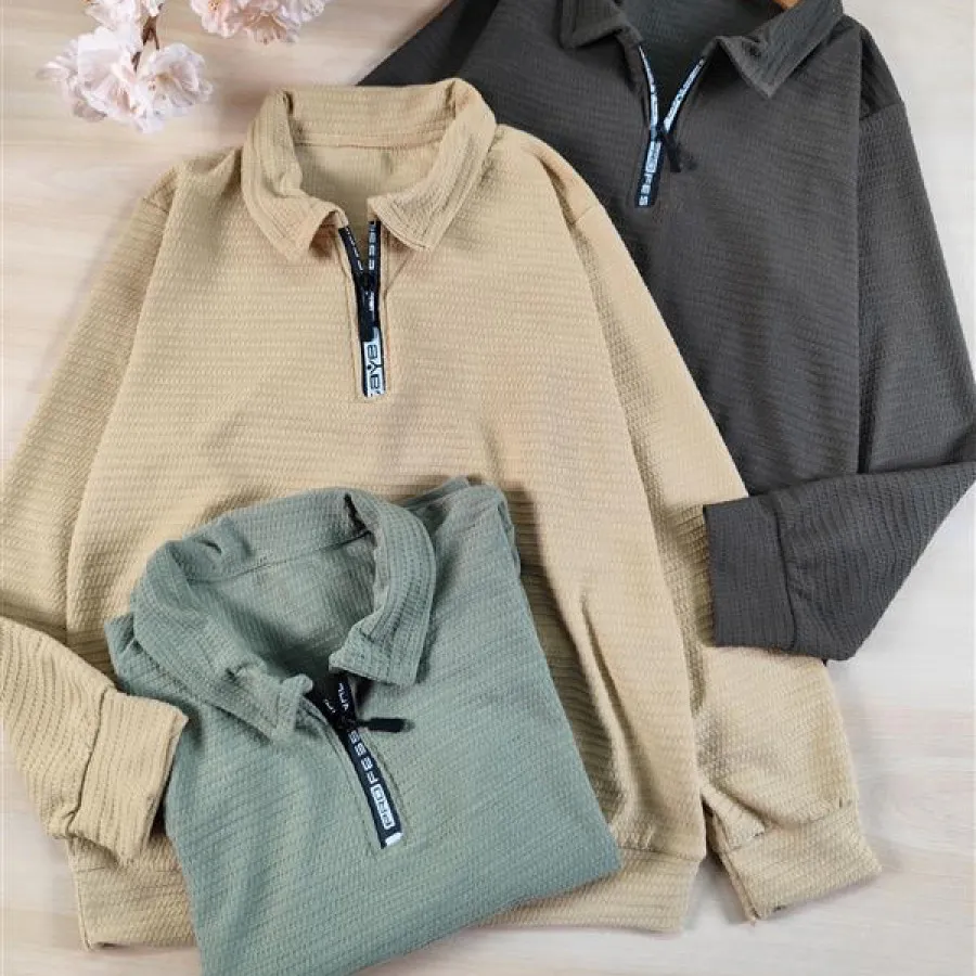 هودی نیم زیپ