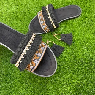 صندل مکرومه