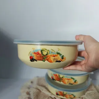 ظرف غذای لعابی،فریزری روس