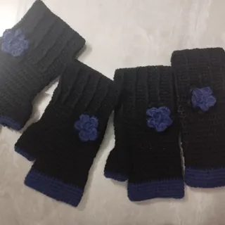 دستکش گلدار