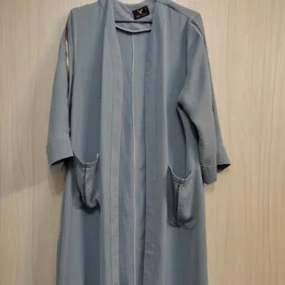 مانتو آبی خوشرنگ