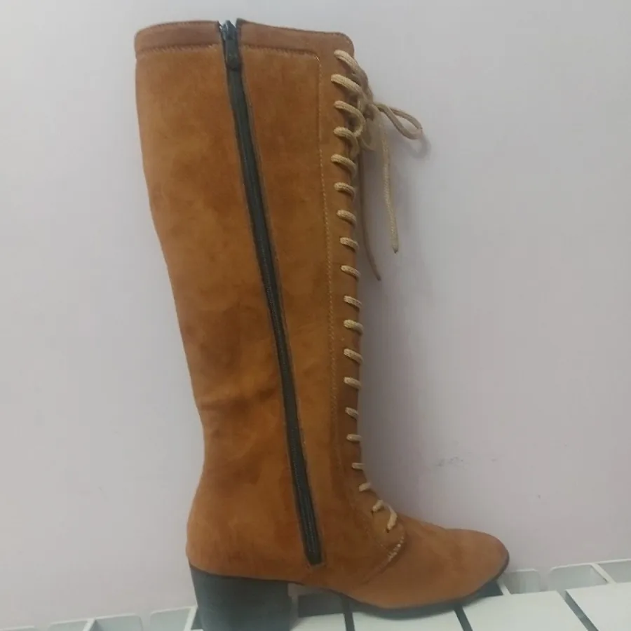 بوت بلند عسلی