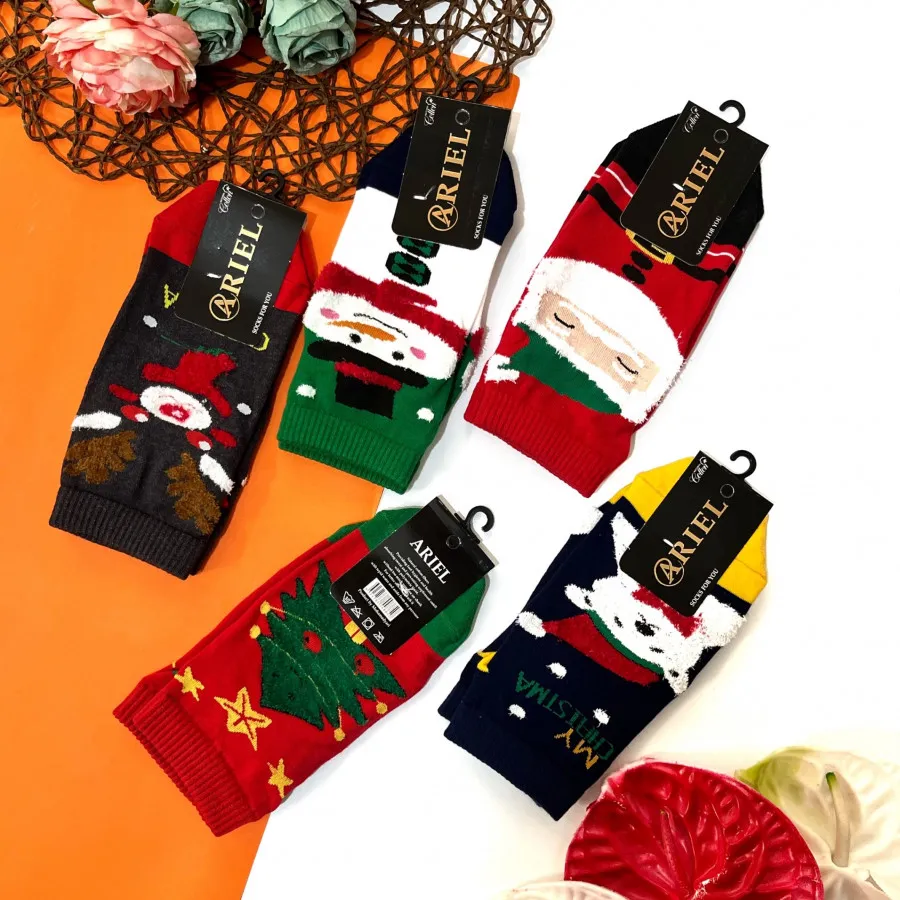 جوراب کریسمس بوکله دار