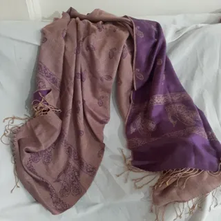 شال دو رو بزرگ