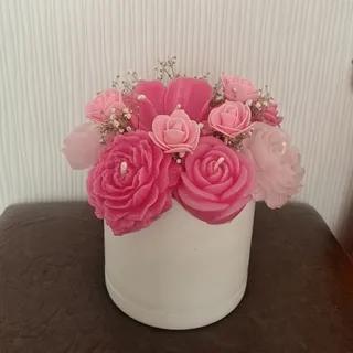 باکس گل شمع