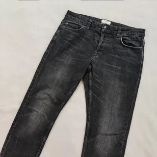 شلوار جین ذغالی مردانه