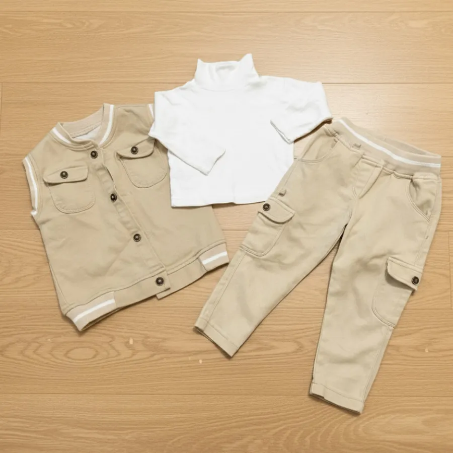 ست سه تکه کتان