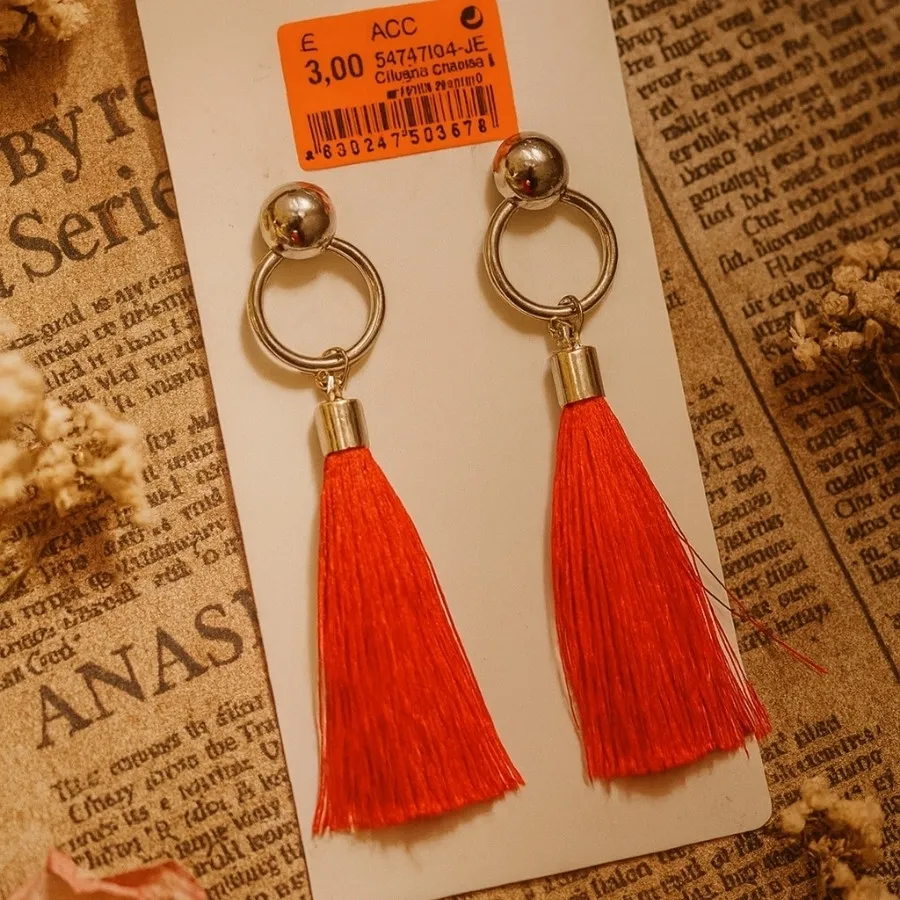 گوشواره ابریشمی