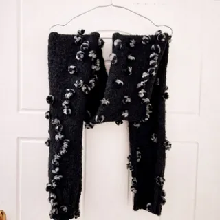 شال گردن بافت دخترانه