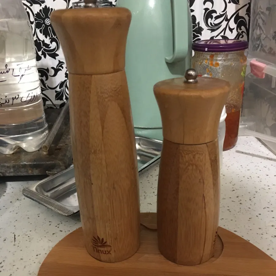 نمک و فلفل پاش چوبی