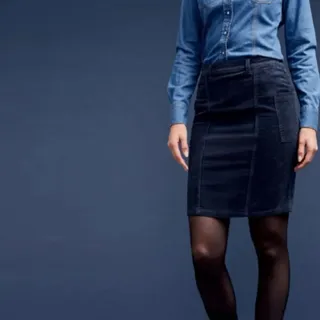 دامن مخمل کبریتی المانی