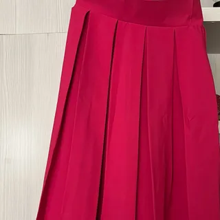 دامن پلیسه سرخابی