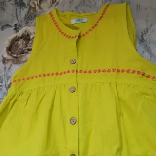 سرهمی کتان مناسب 5تا7 سال