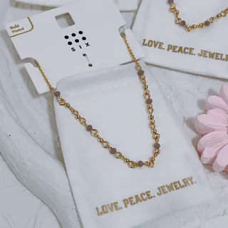 گردنبند آبکاری طلا