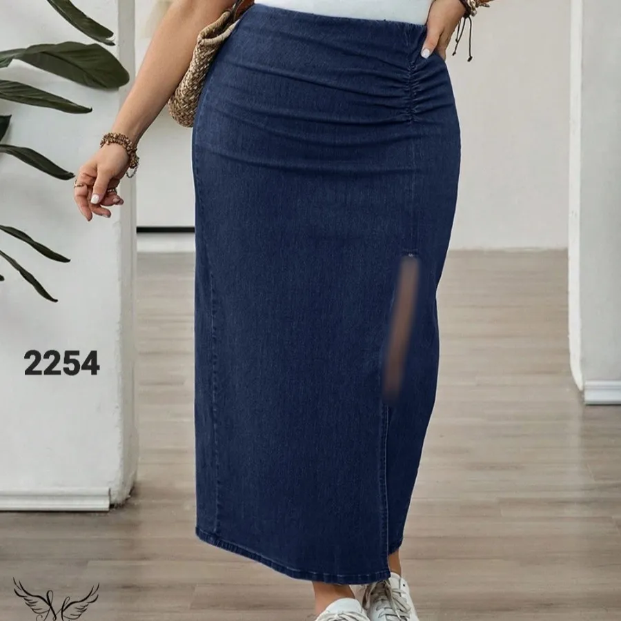 دامن چاکدار سایز بزرگ