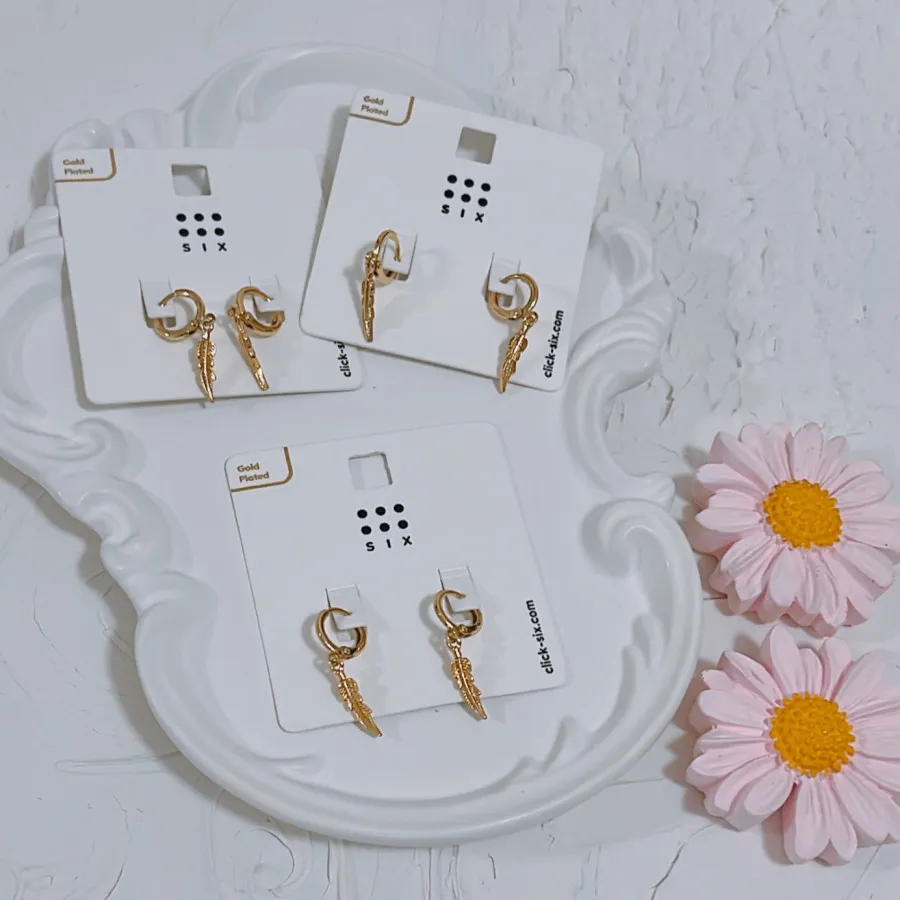 گوشواره آبکاری طلا