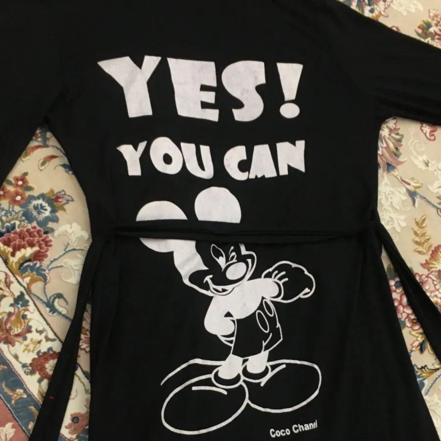 مانتو مشکی بلند برندکوکو