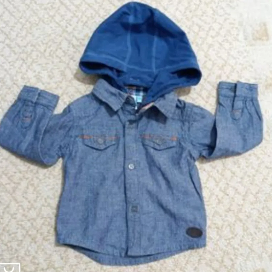 پیراهن جین نوزادی