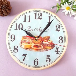 ساعت دیواری رزین آشپزخانه