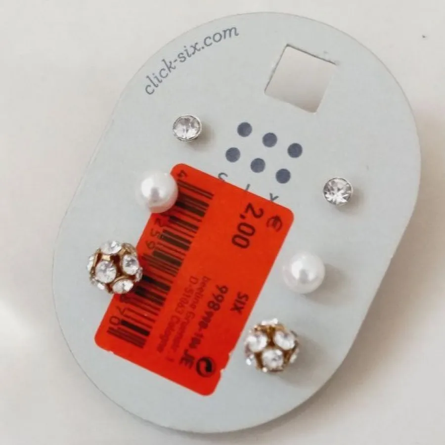 گوشواره سه جفتی