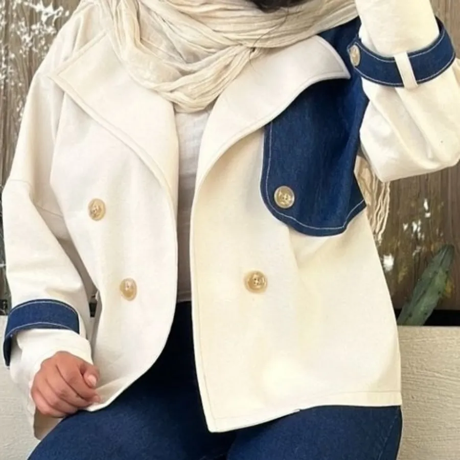 پالتو کتان مزونی