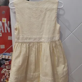 پیراهن دخترانه کتان المان