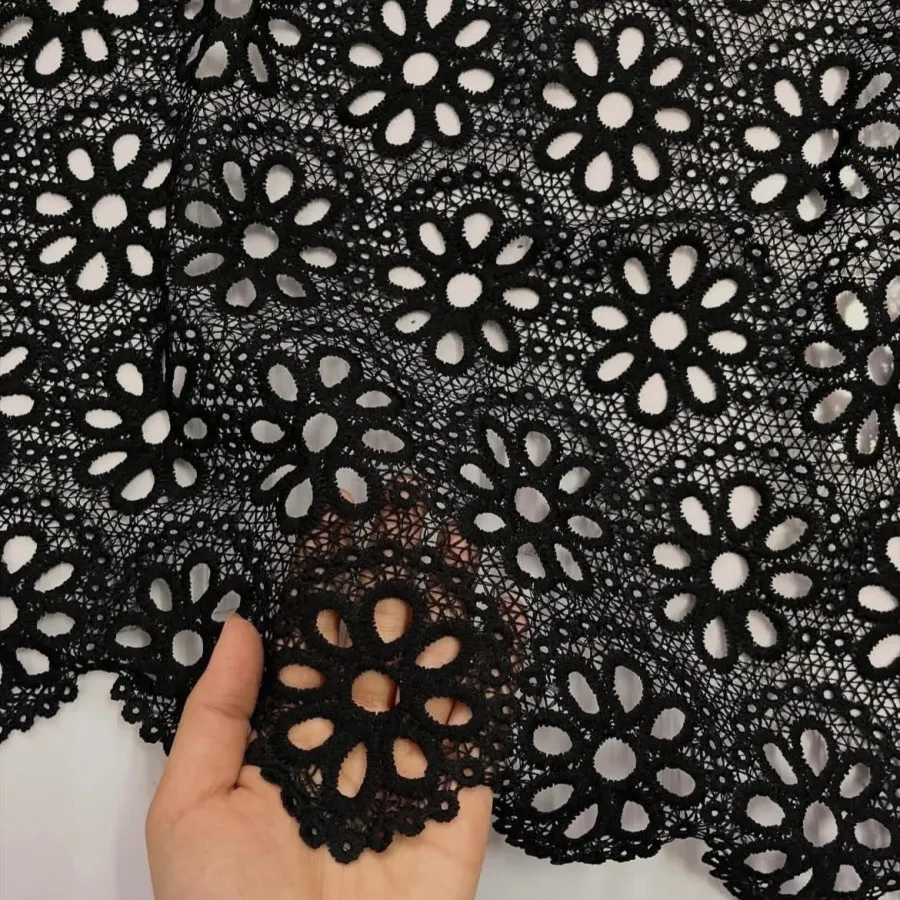 1 متر گیپور مشکی