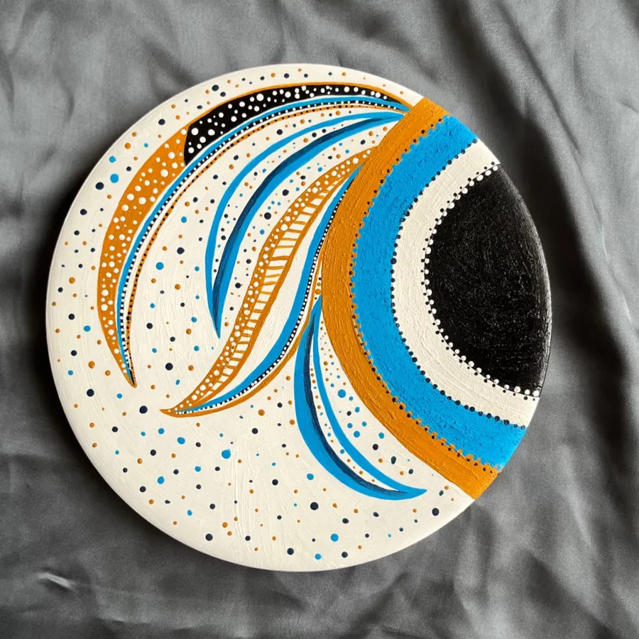 دیوارکوب سفالی