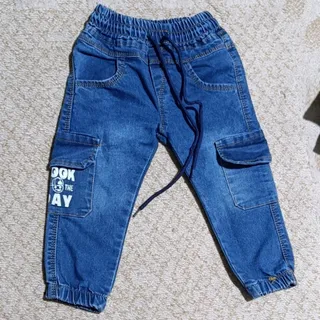 شلوار اسلش جین بچگانه