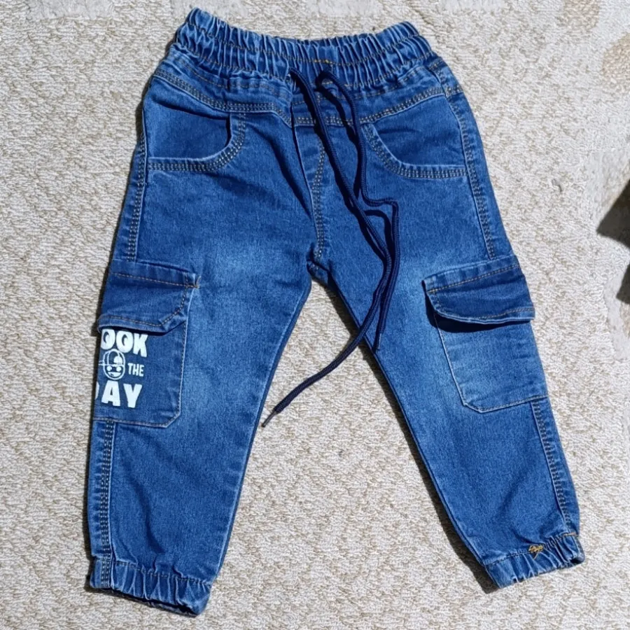 شلوار اسلش جین بچگانه