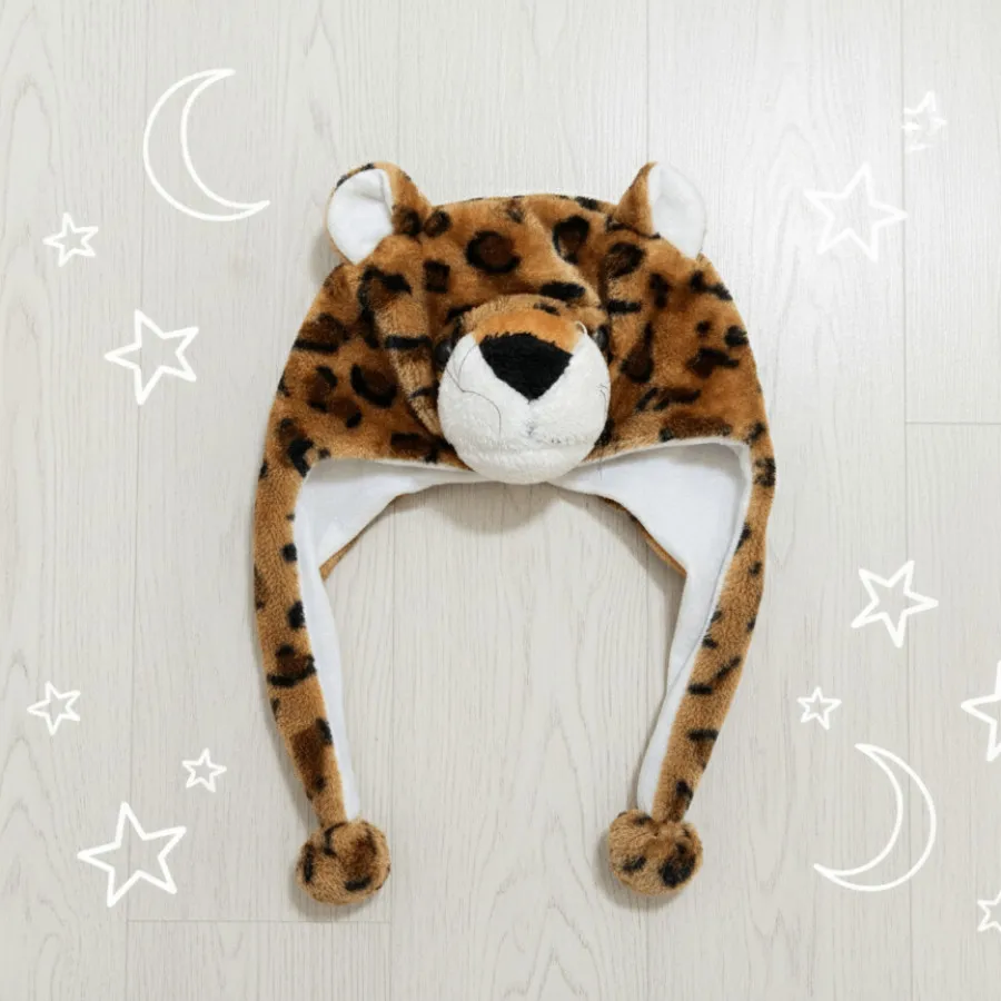 کلاه عروسکی پلنگی