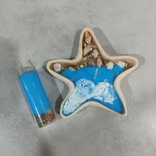 شمع دریایی دست ساز