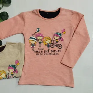 بلوز آستین بلند دخترانه