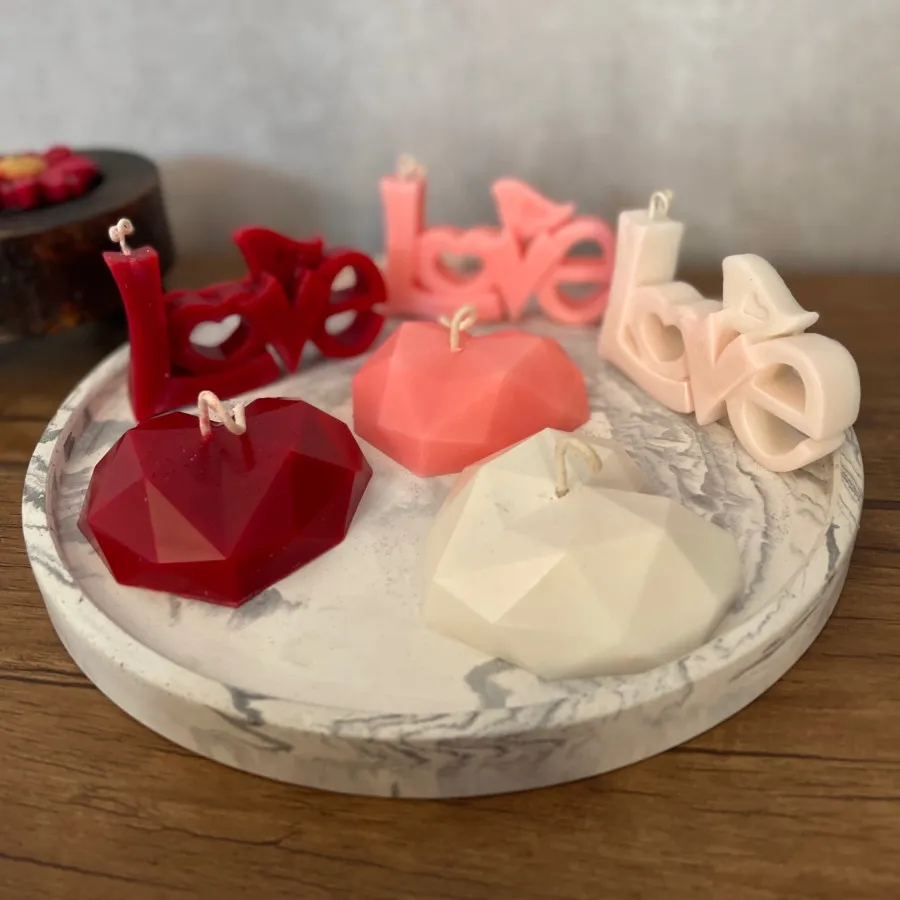 شمع ولنتاین