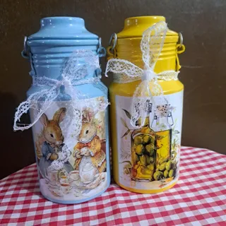 بانکه فلزی یک کیلویی